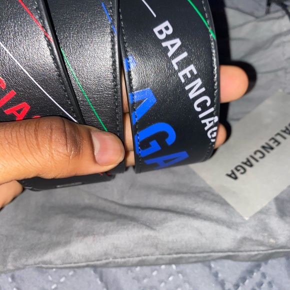 Real authentic brand new Balenciaga men’s belt - Picture 2 of 3